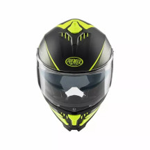 Casco Typhoon FR — Talla L, negro mate